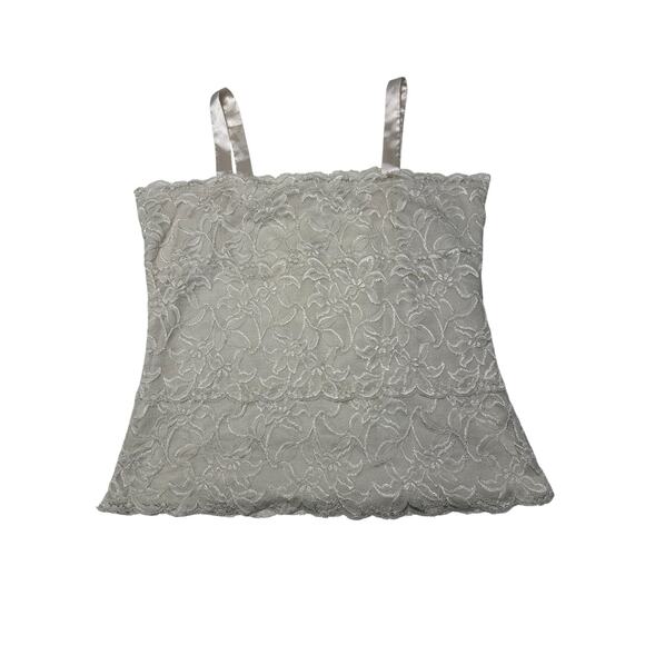 Coldwater Creek ivory Lace Camisole Women's Size Small - Picture 6 of 6